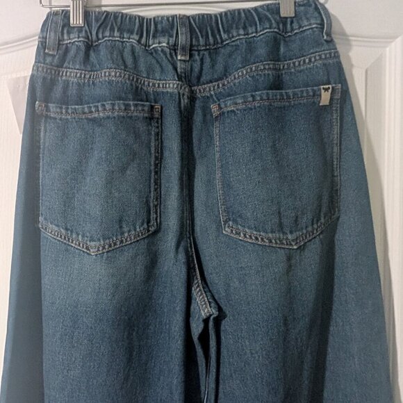 Weekend MaxMara | Abitata Blue Wide Leg Jeans - Picture 15 of 16